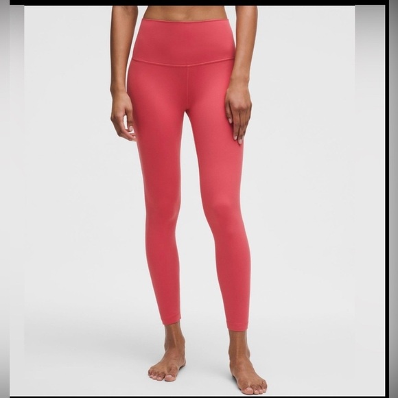 Lululemon-Align High Rise 25”leggings size 6- Desert red - Picture 8 of 8